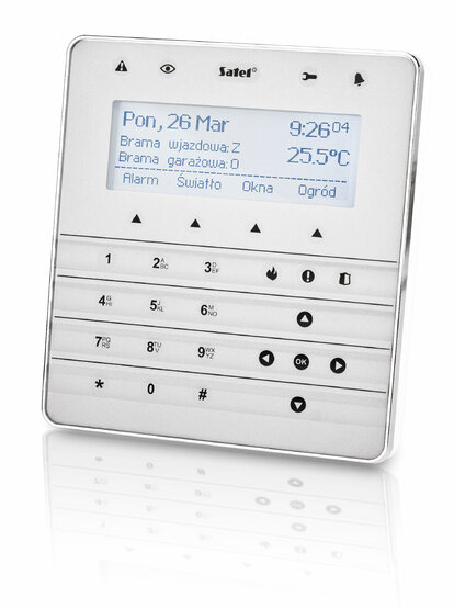SATEL INT-KSG-SSW Senzorická LCD klávesnica